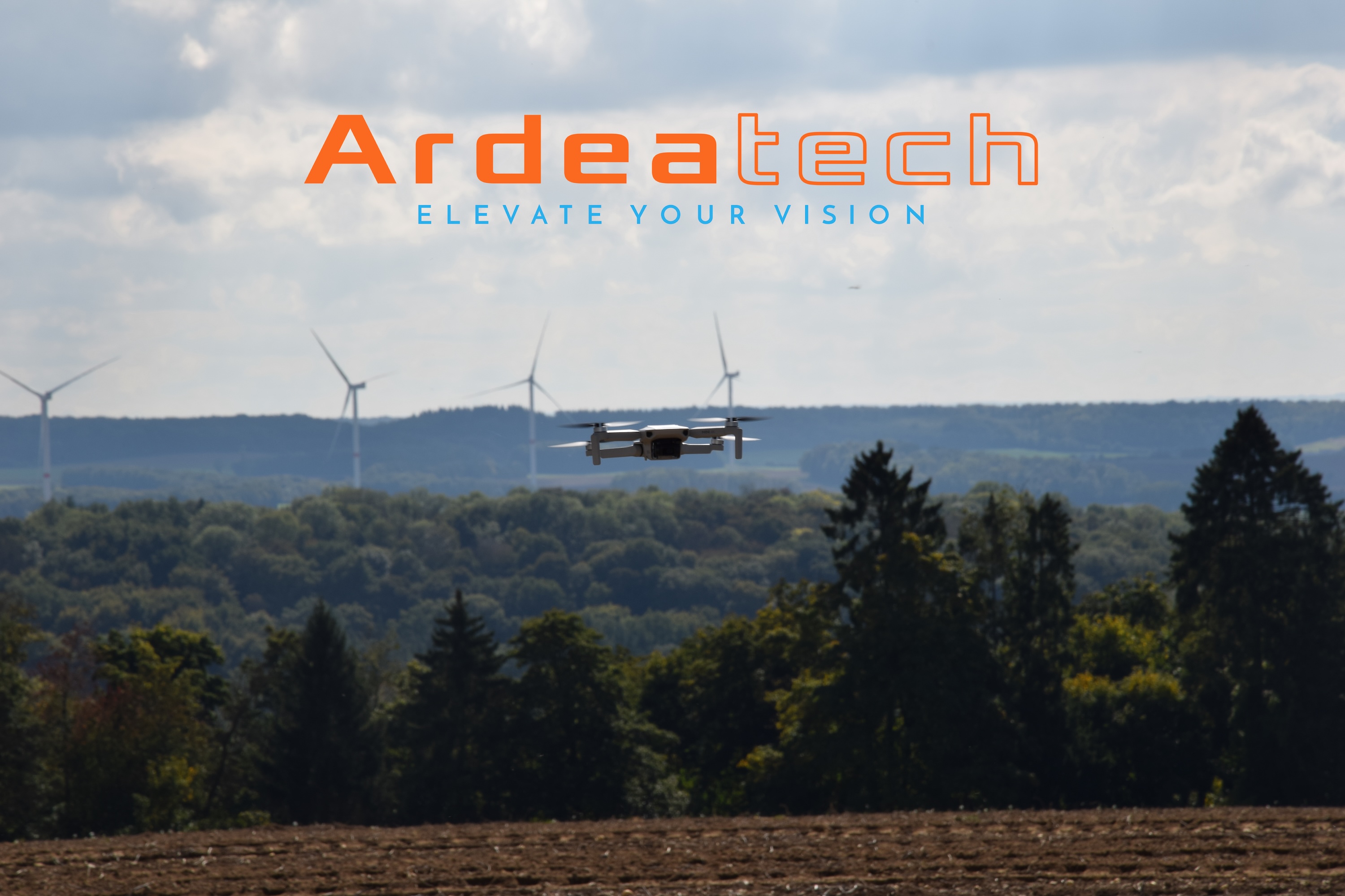 Château – perspective aérienne